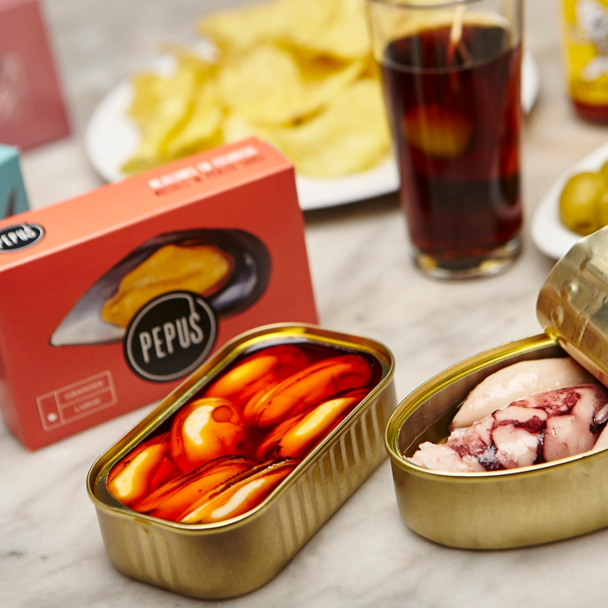 PEPUS Mussels in Escabeche