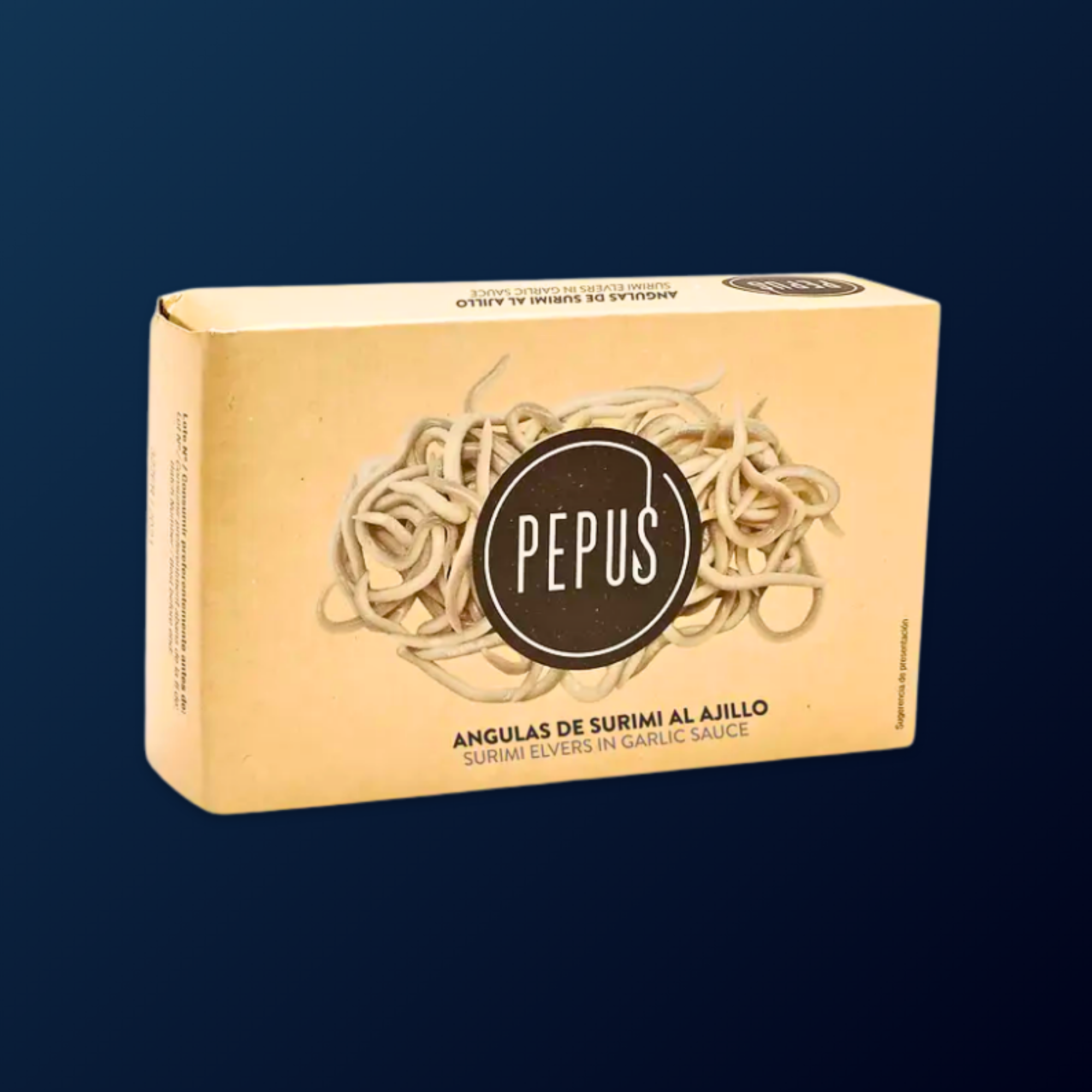 PEPUS Surimi Eels in Garlic Sauce