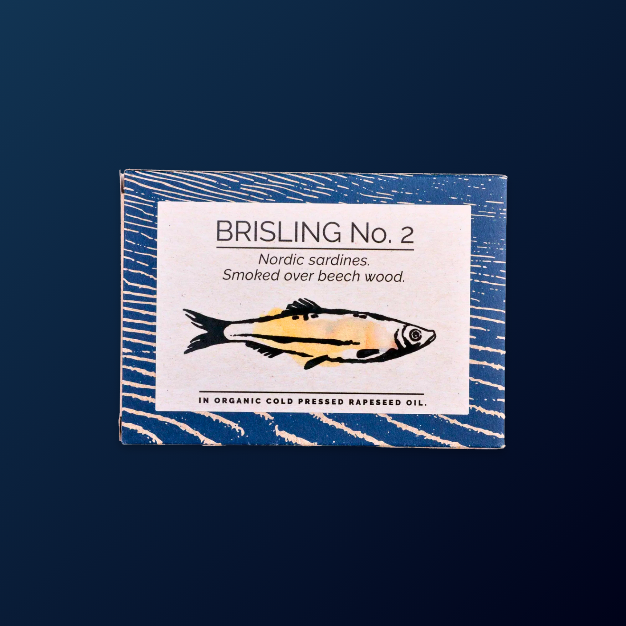 FANGST Sprats Smoked over Beech Wood (BRISLING No.2) - Nordic Sardines