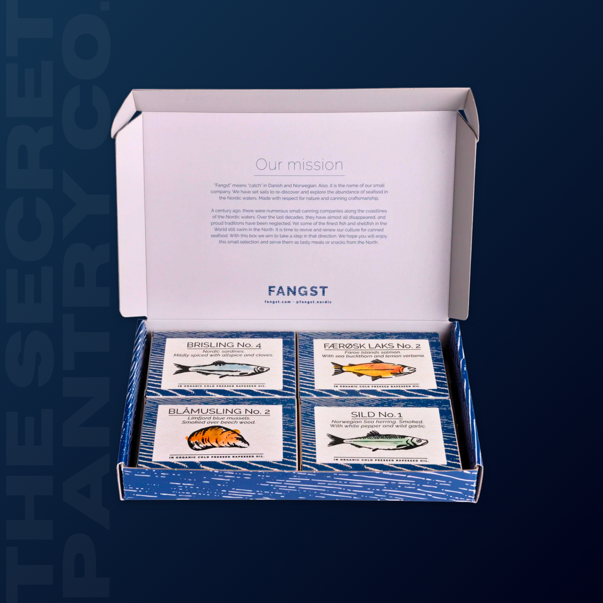 FANGST Gift Box (4 Tins)