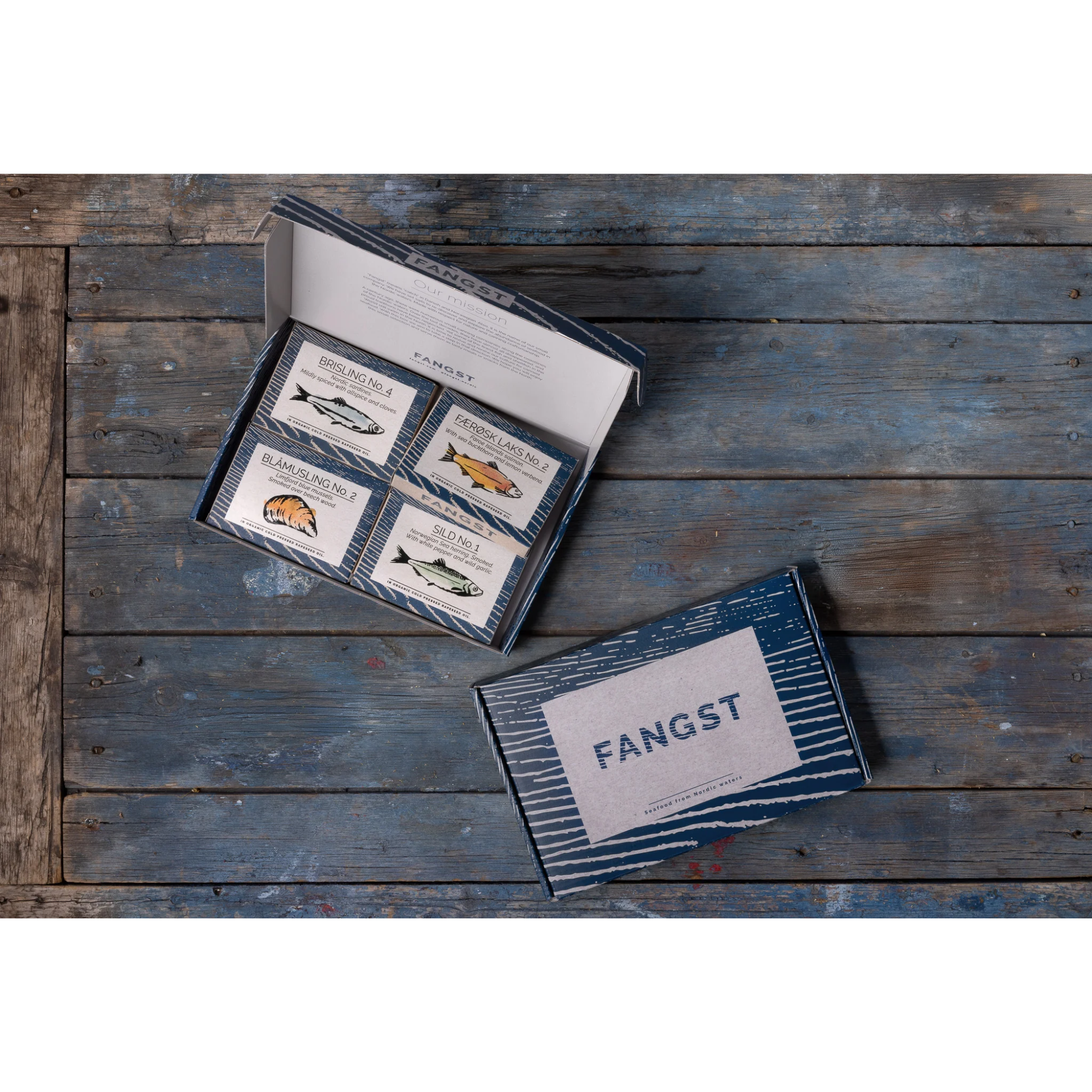 FANGST Gift Box (4 Tins)