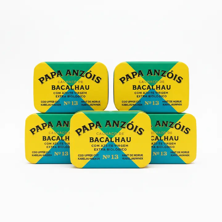 PAPA ANZÓIS Cod Neck in Organic Extra Virgin Olive Oil