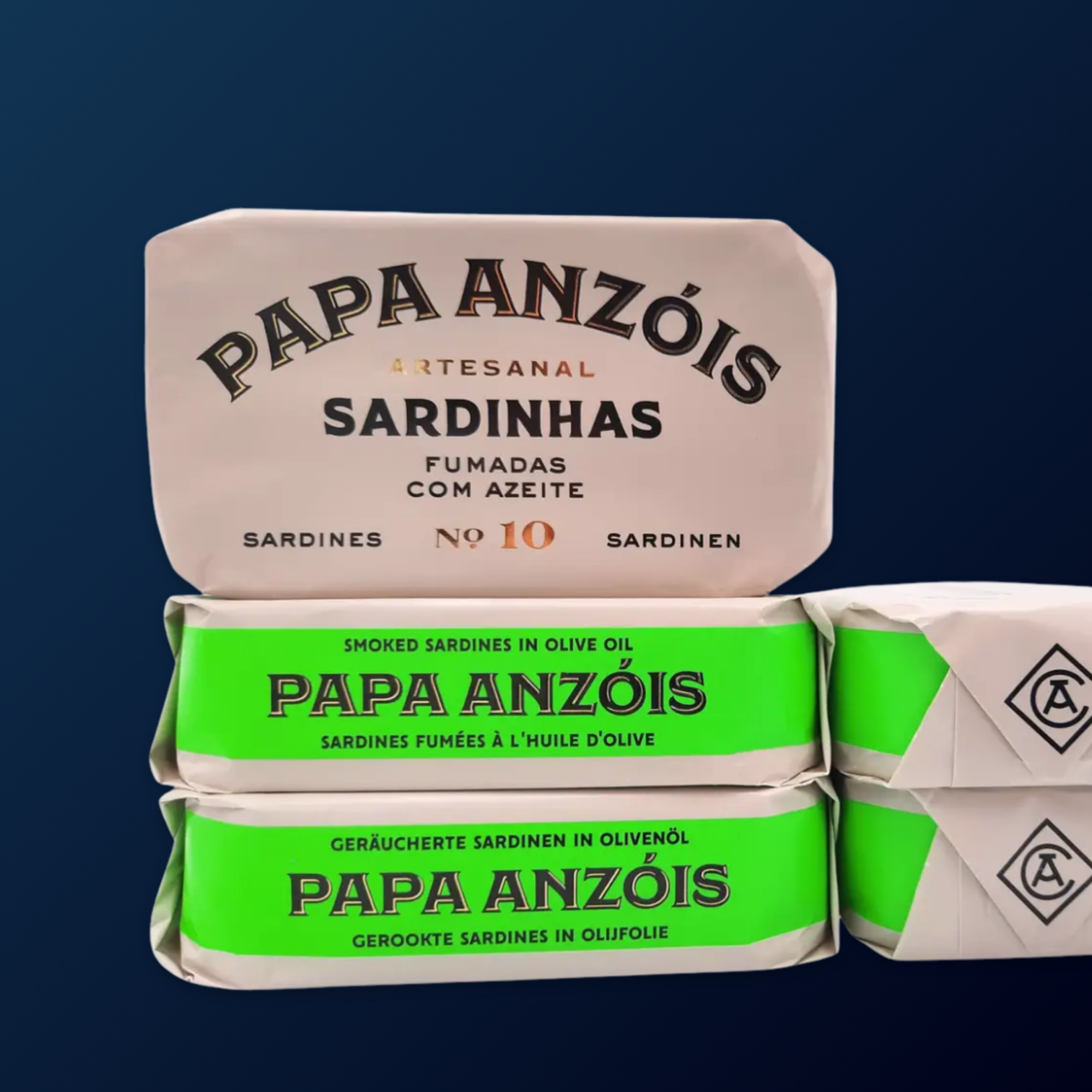 PAPA ANZÓIS Smoked Sardines in Olive Oil