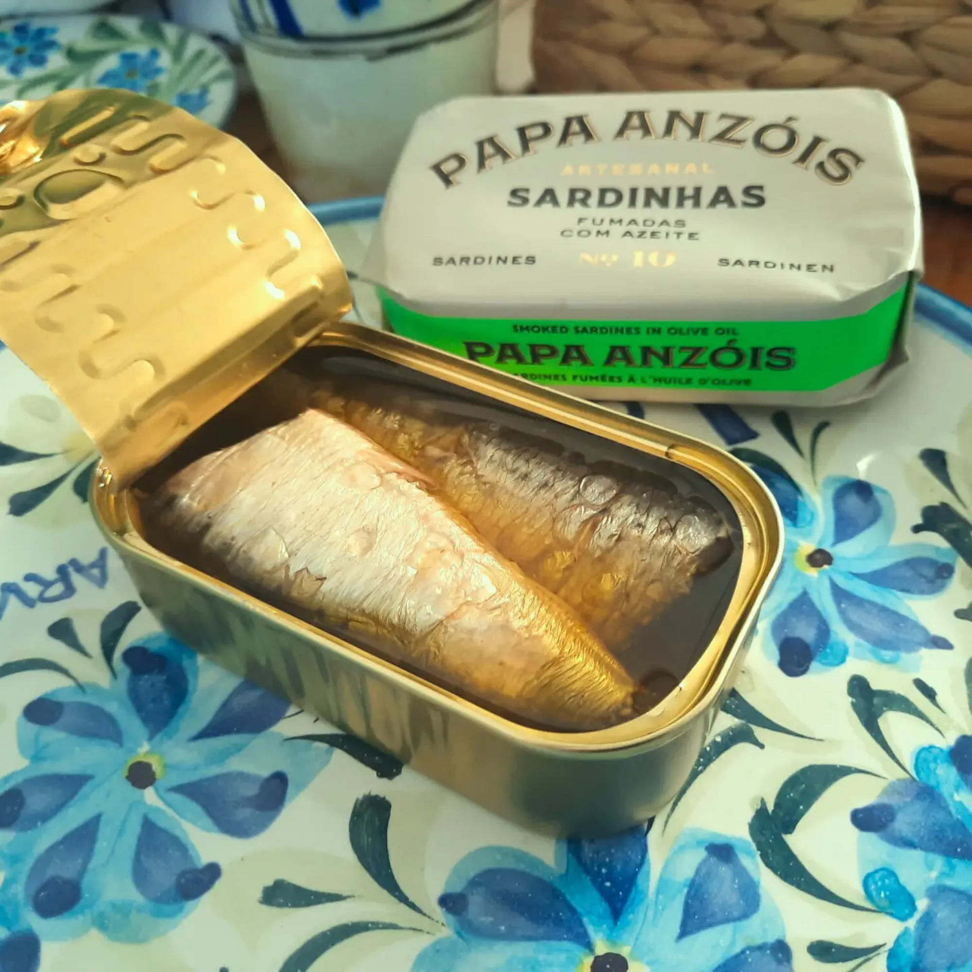 PAPA ANZÓIS Smoked Sardines in Olive Oil