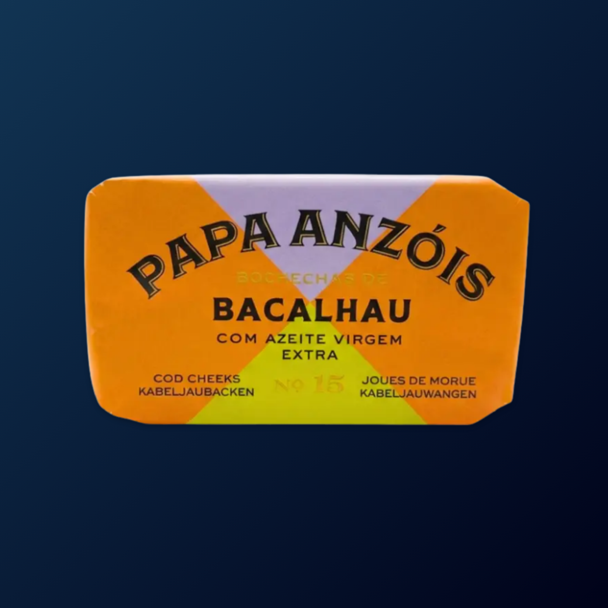 PAPA ANZÓIS Special Tin Discovery Box (Octopus, Cod Cheeks, Cod Neck, Skate Fish)