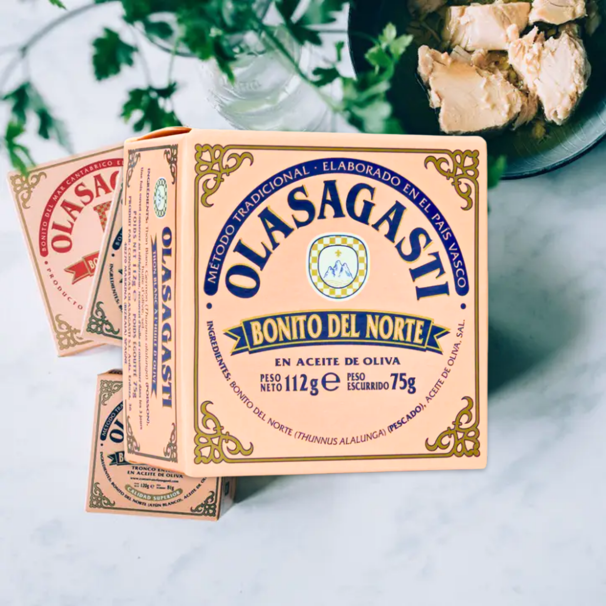 OLASAGASTI Bonito Del Norte (White Tuna) Steak in Olive Oil - 120g