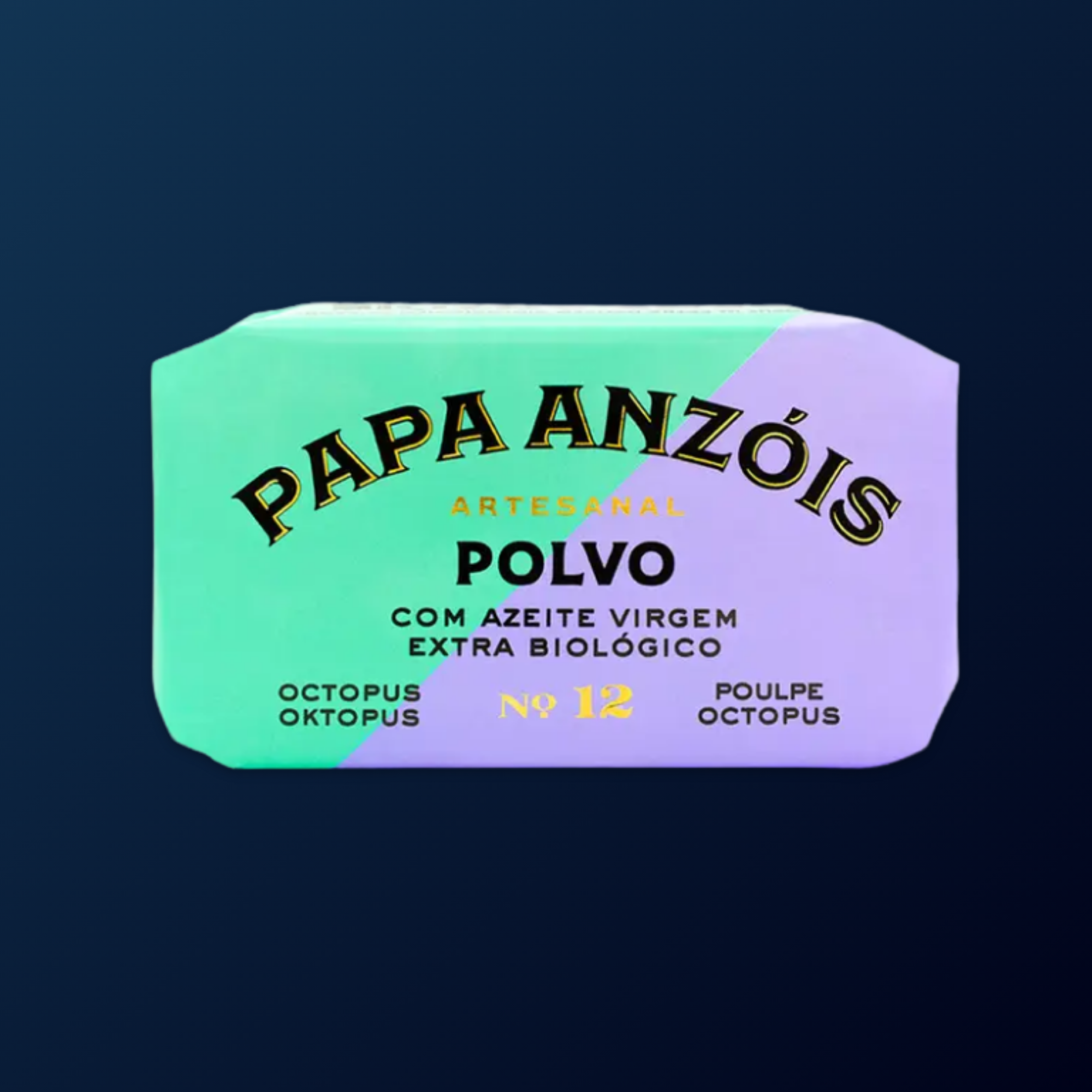 PAPA ANZÓIS Special Tin Discovery Box (Octopus, Cod Cheeks, Cod Neck, Skate Fish)