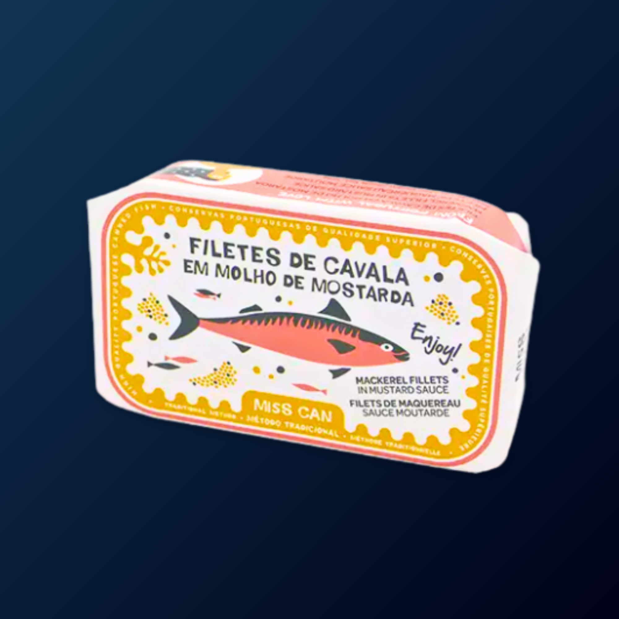 MISS CAN Mackerel Fillets with Mustard Sauce