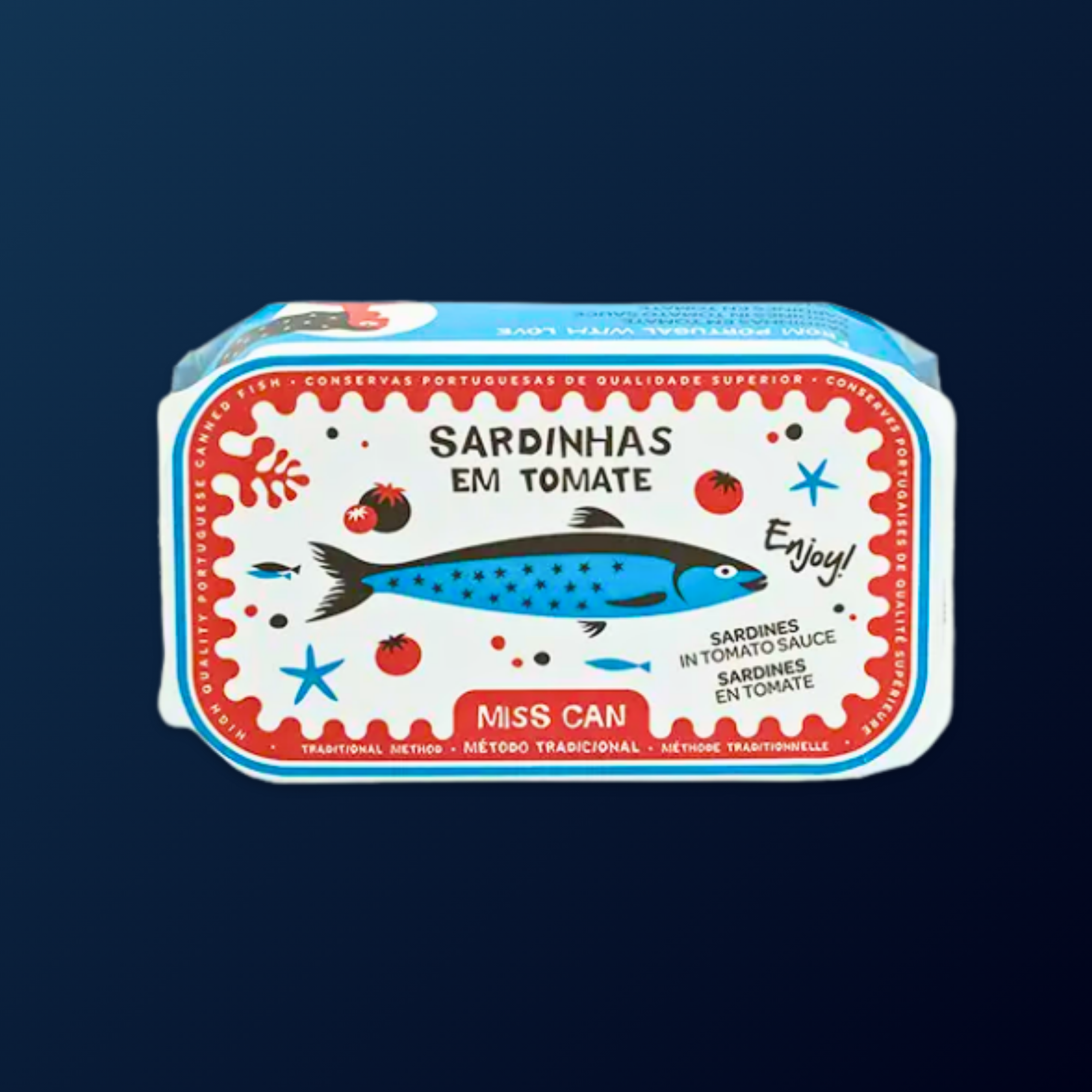 MISS CAN Small Sardines in Tomato Sauce