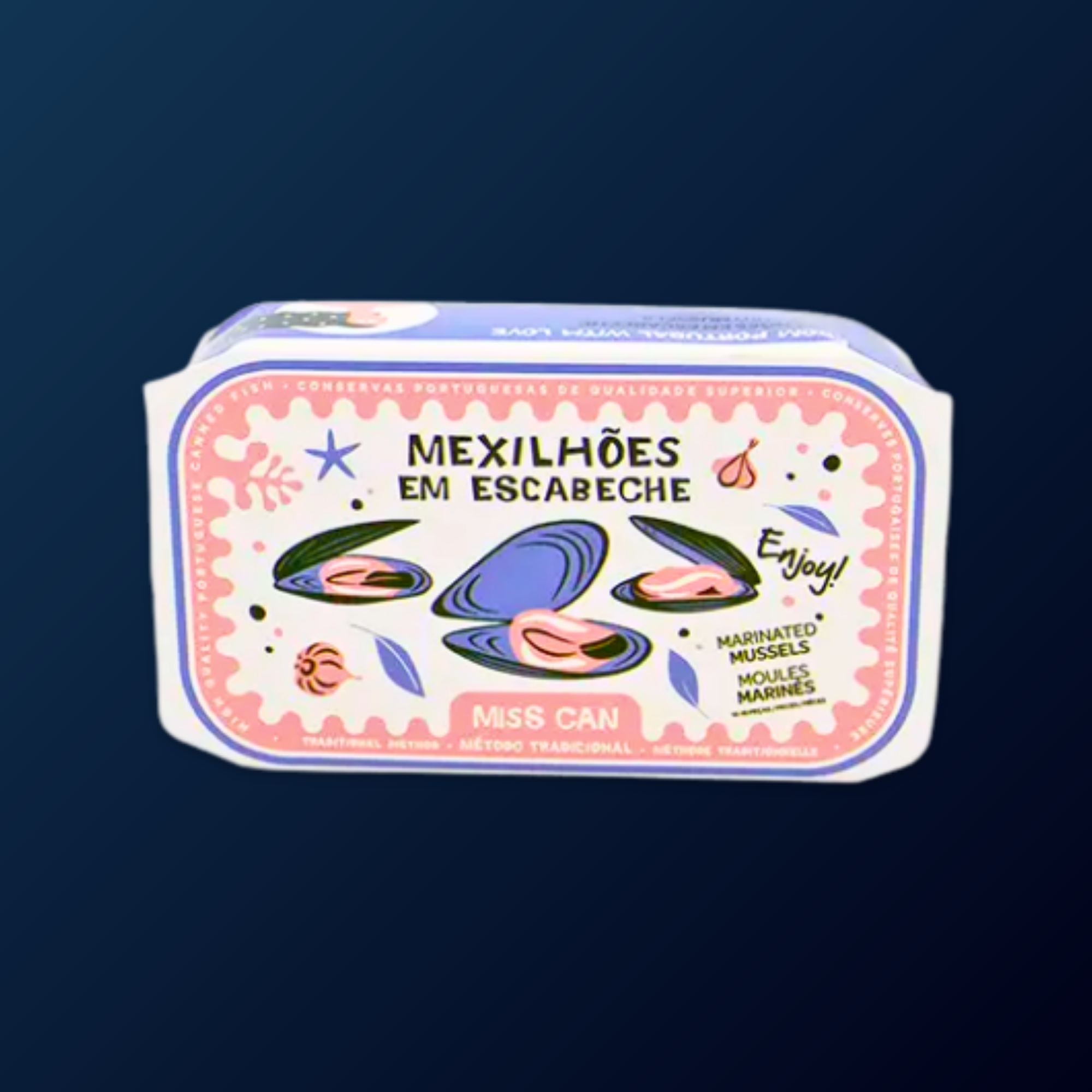 MISS CAN Mussels Marinated in Escabeche