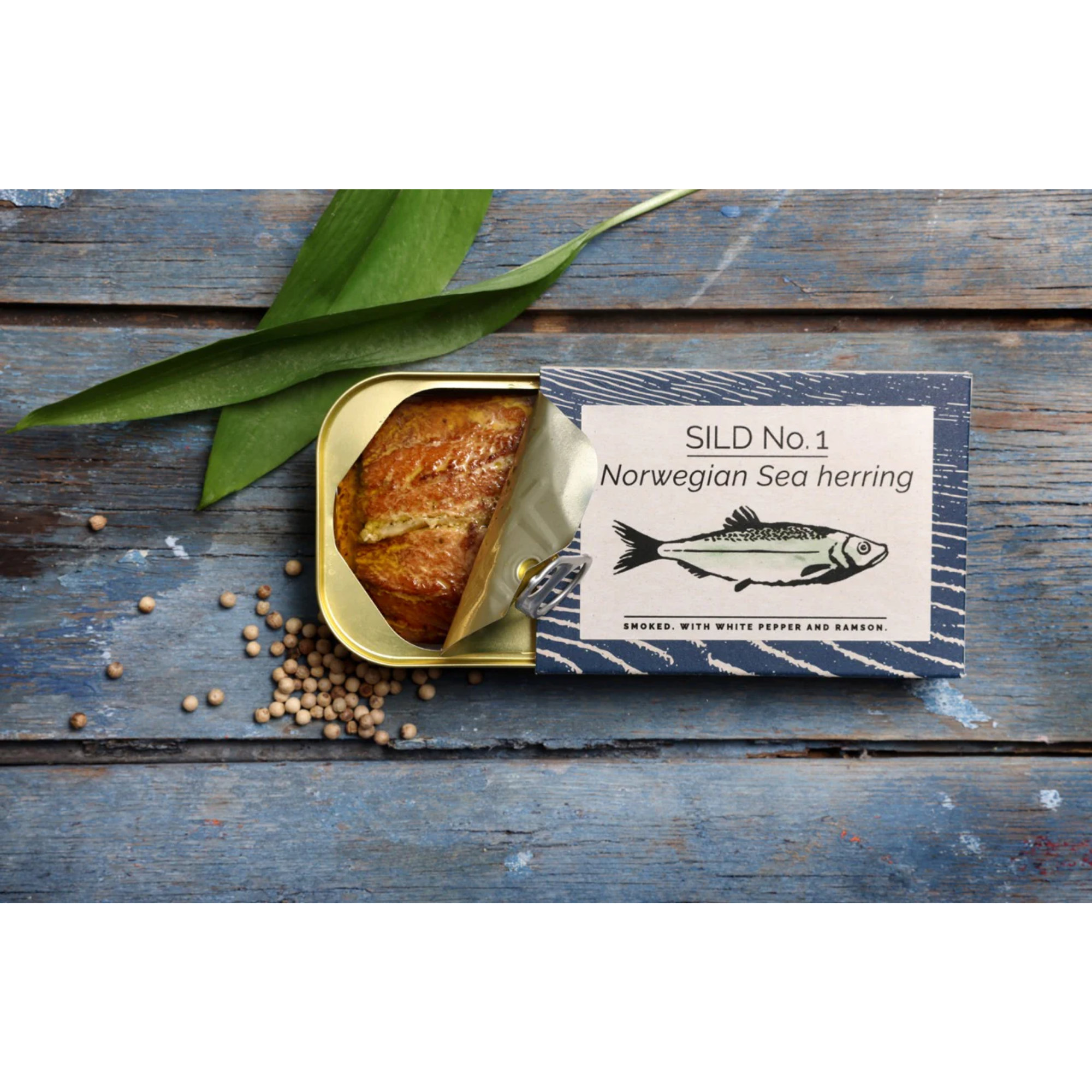 FANGST Wood-Smoked Herring with Wild Garlic (SILD No. 1)