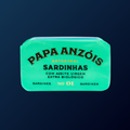 PAPA ANZÓIS Sardines in Organic Extra Virgin Olive Oil