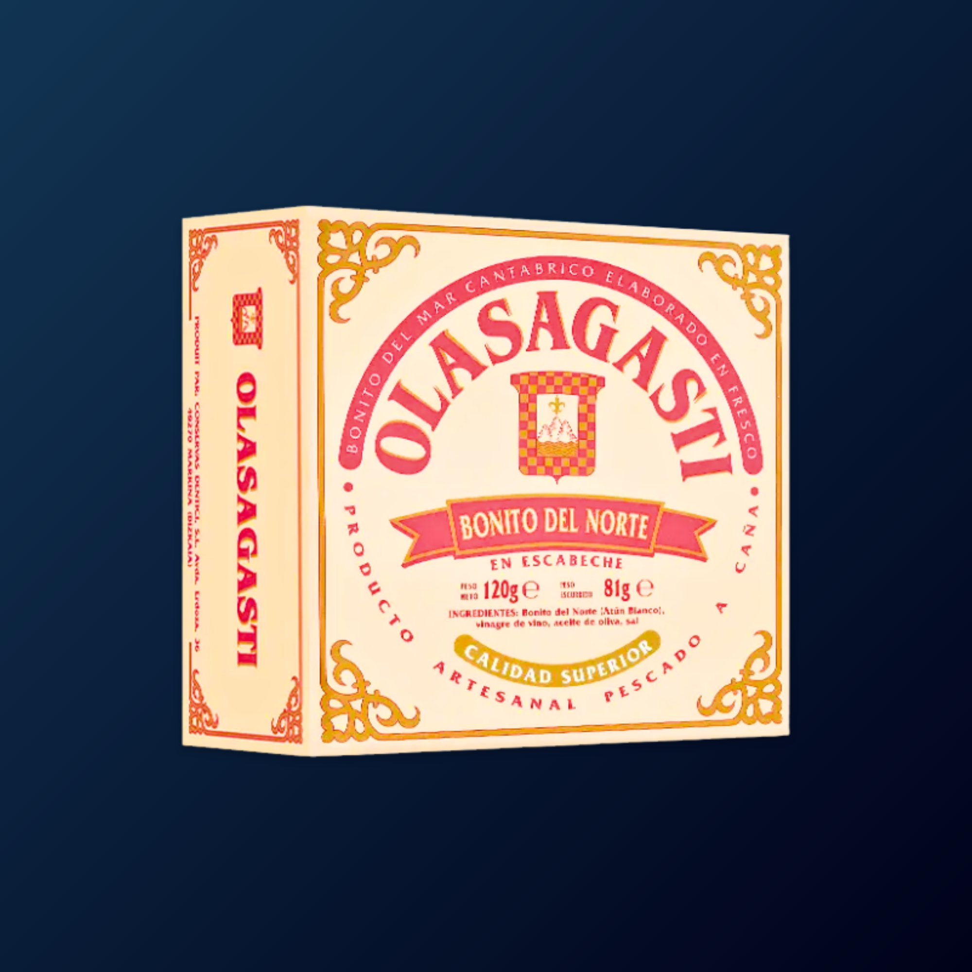 OLASAGASTI Bonito Del Norte (White Tuna) Steak in Escabeche - 120g