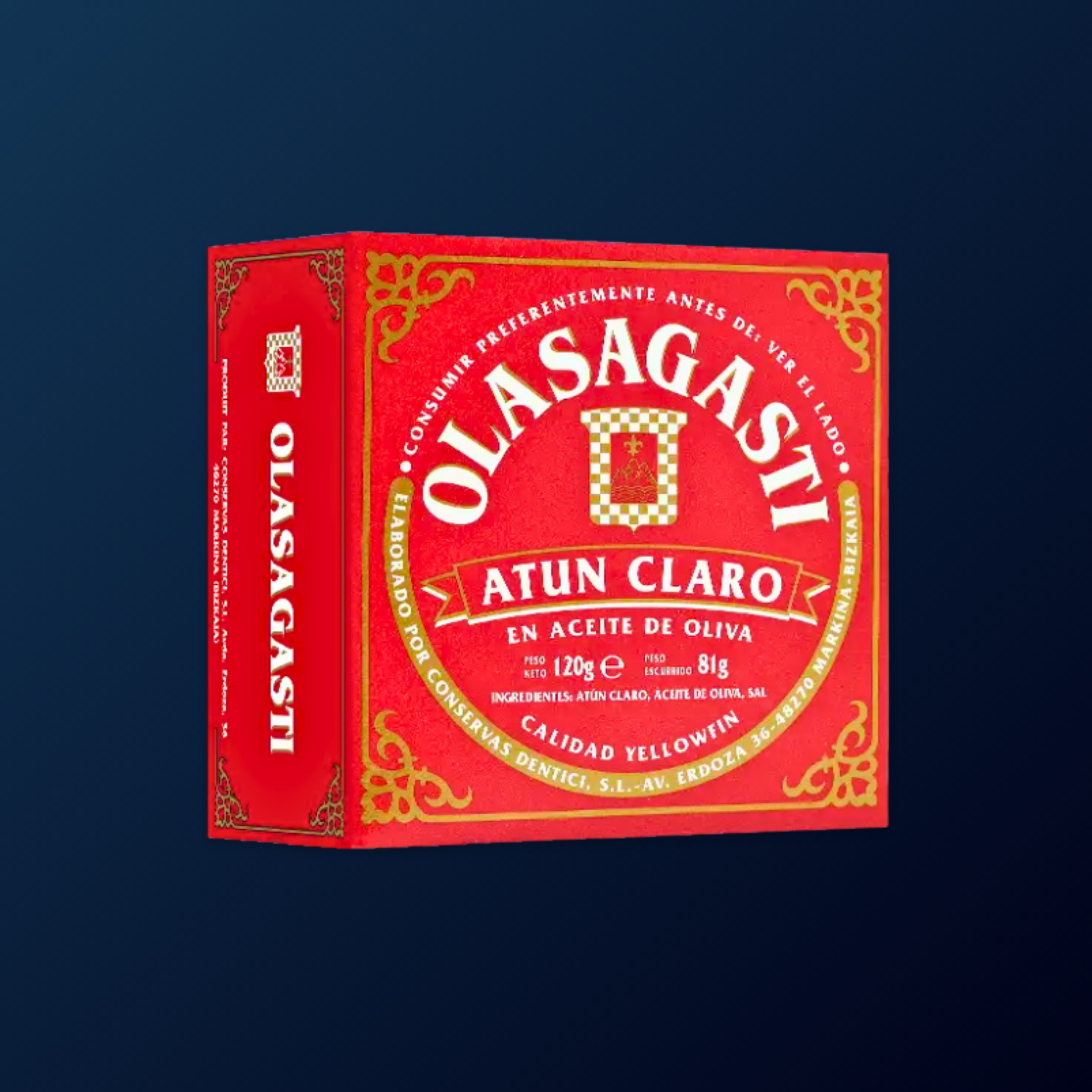OLASAGASTI Yellowfin Tuna in Olive Oil - 120g