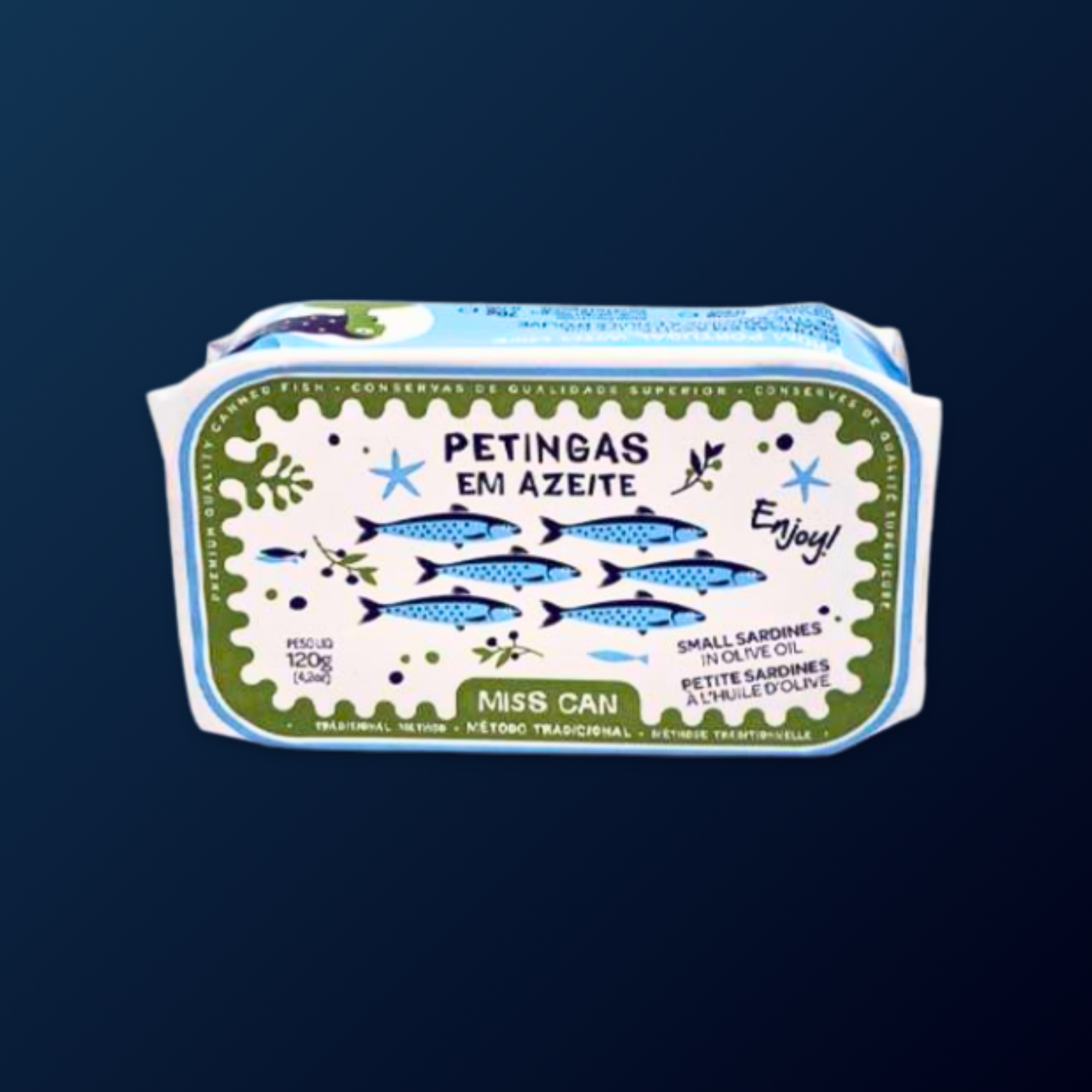 MISS CAN Small Sardines in Olive Oil