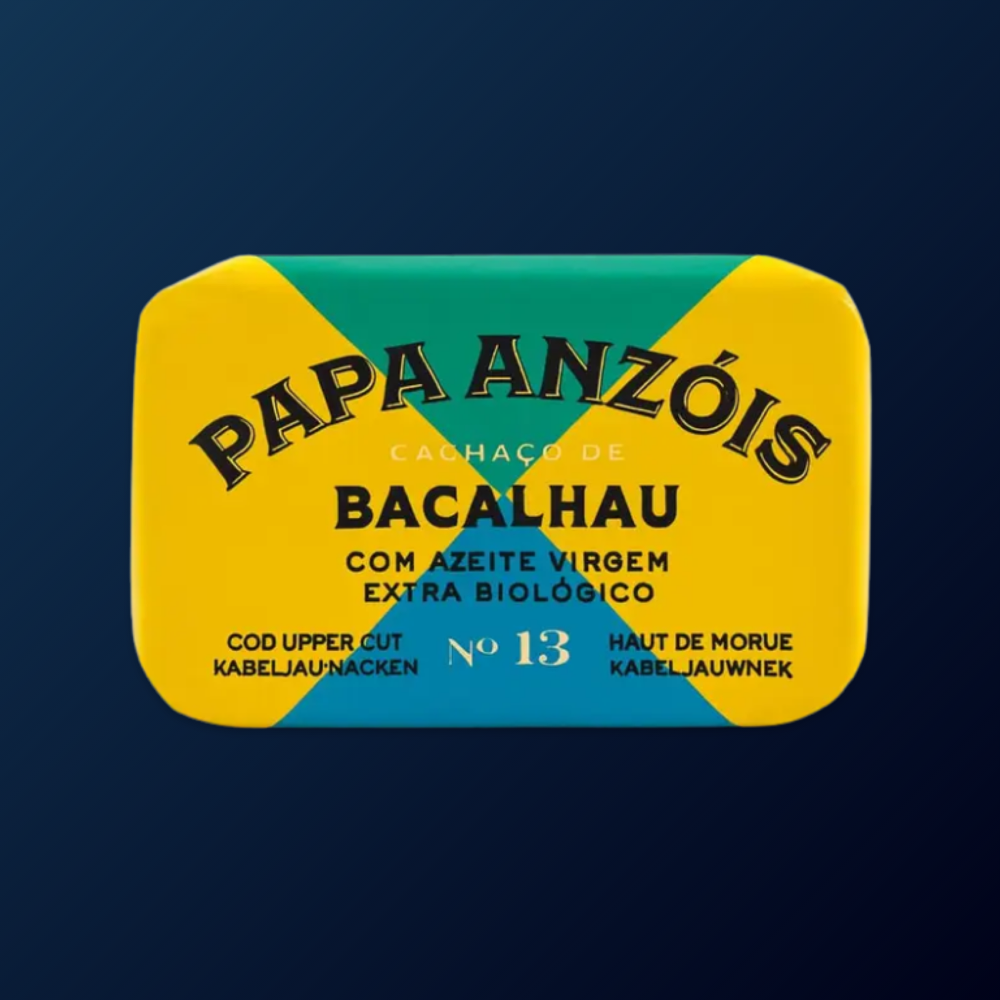 PAPA ANZÓIS Special Tin Discovery Box (Octopus, Cod Cheeks, Cod Neck, Skate Fish)
