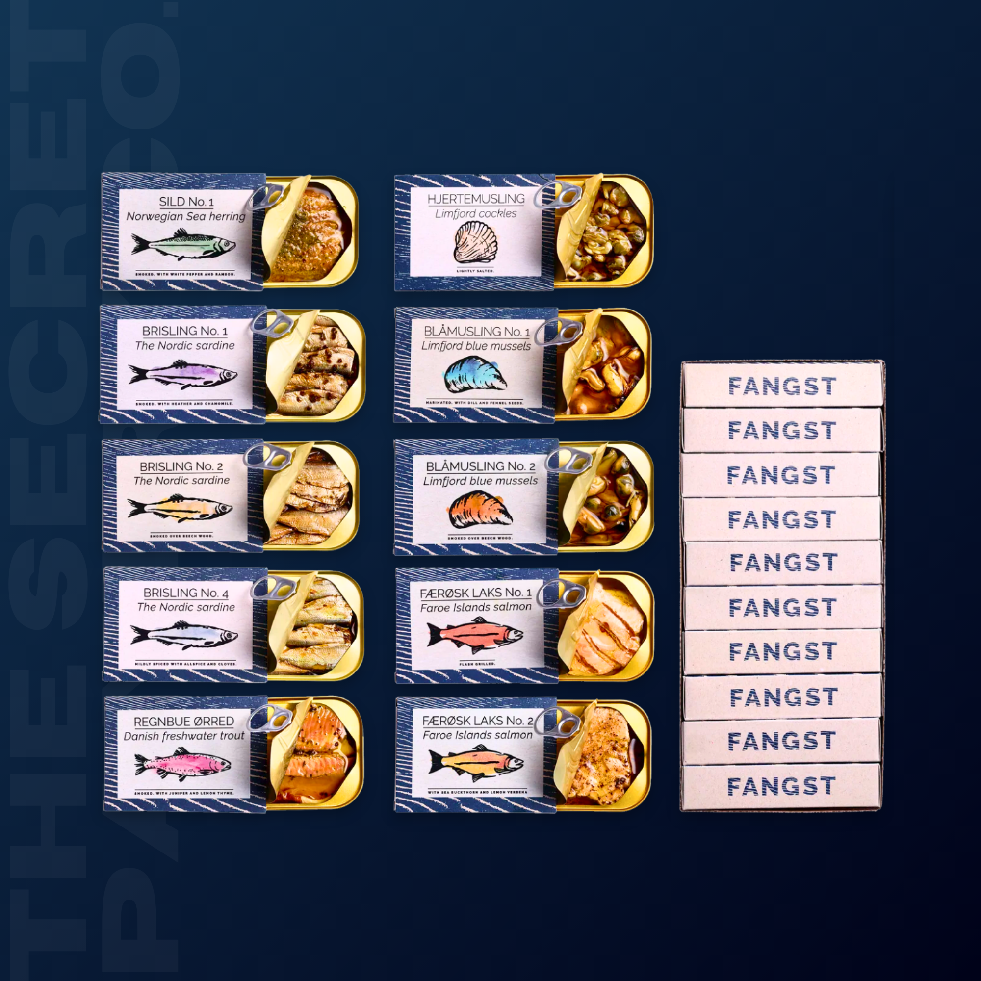 FANGST Explorer Gift Box (10 Tins)