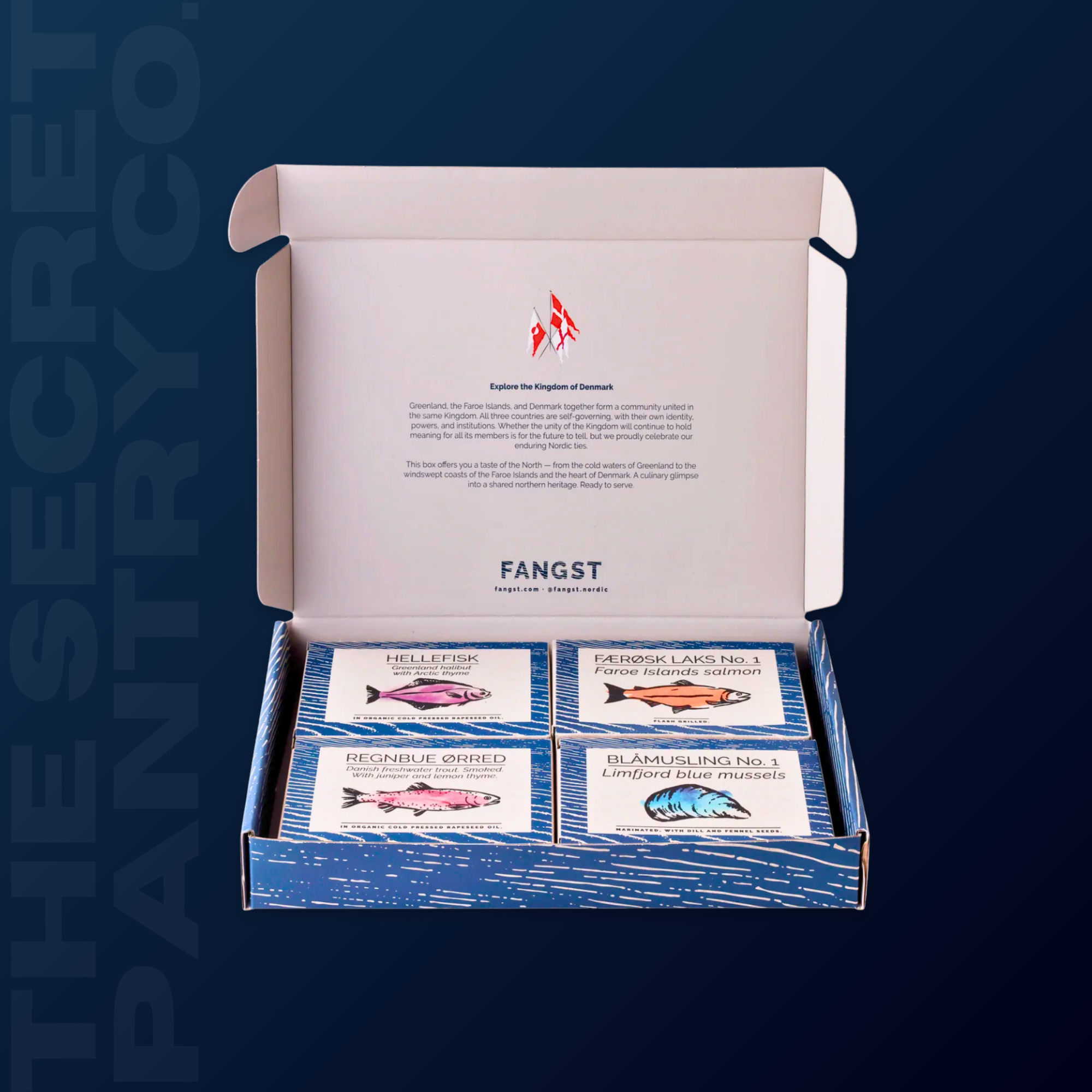 FANGST Kingdom of Denmark Gift Box (4 Tins)