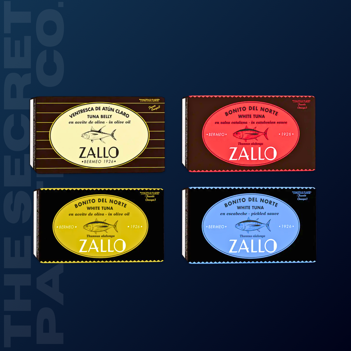 ZALLO Tuna Discovery Box (4 Tins)