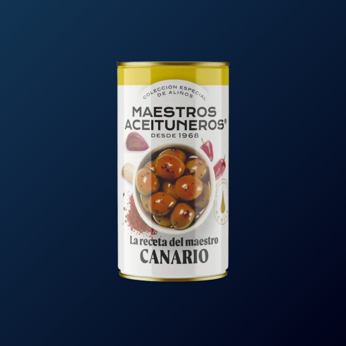 MAESTROS ACEITUNEROS Master Canarian's Recipe (Olives)