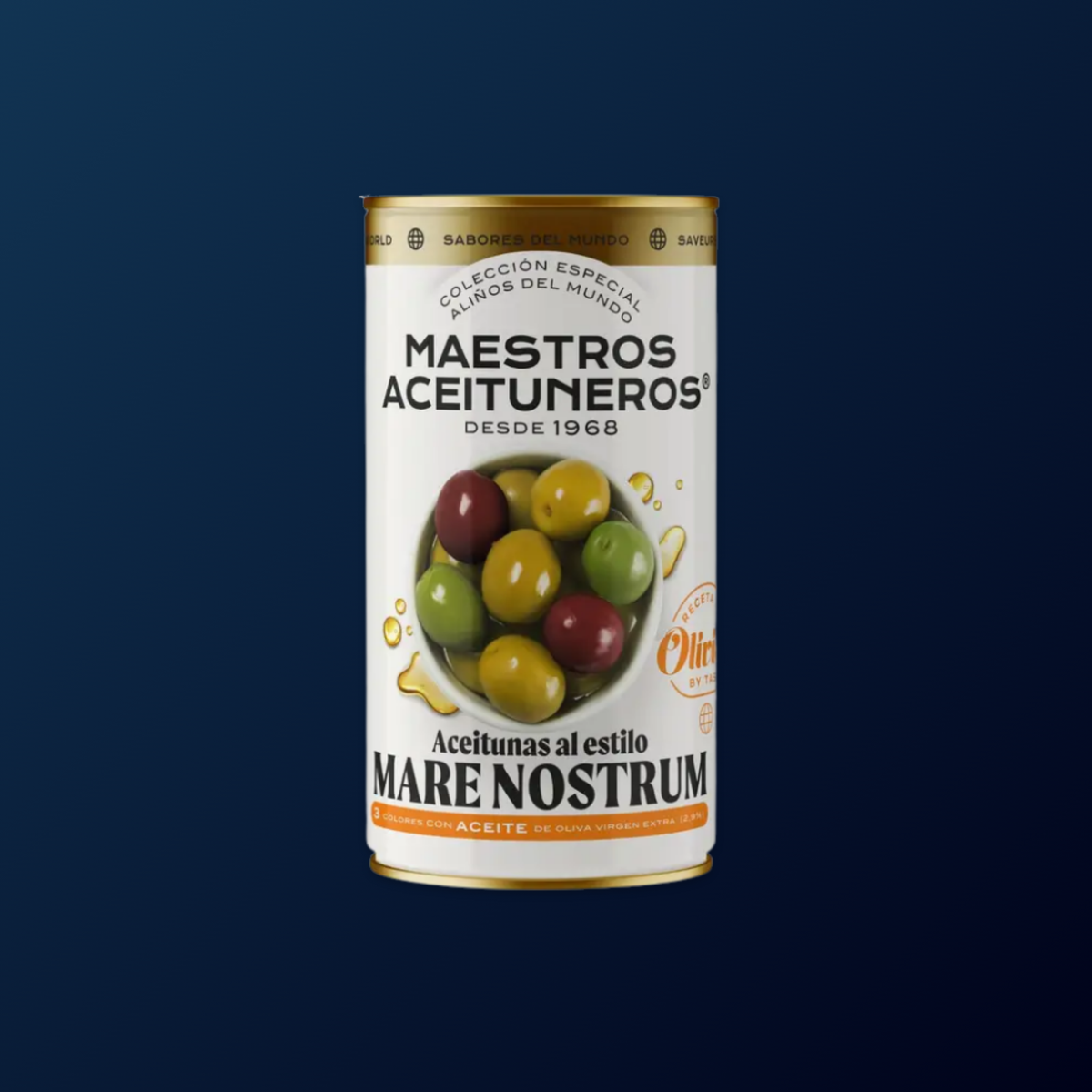 MAESTROS ACEITUNEROS Mare Nostrum Style Olives