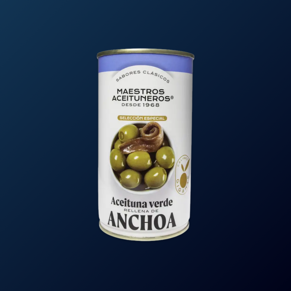 MAESTROS ACEITUNEROS Anchovy-Stuffed Olives